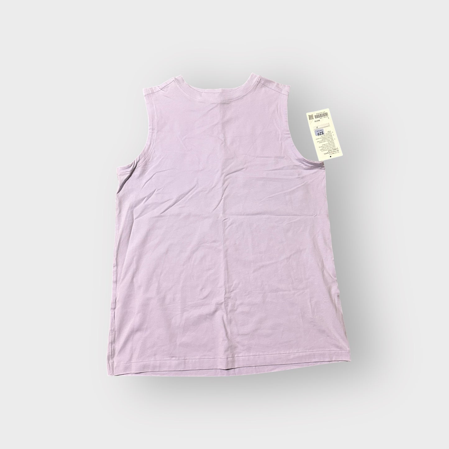 All Yours Organic Cotton Tank Lavender Frost