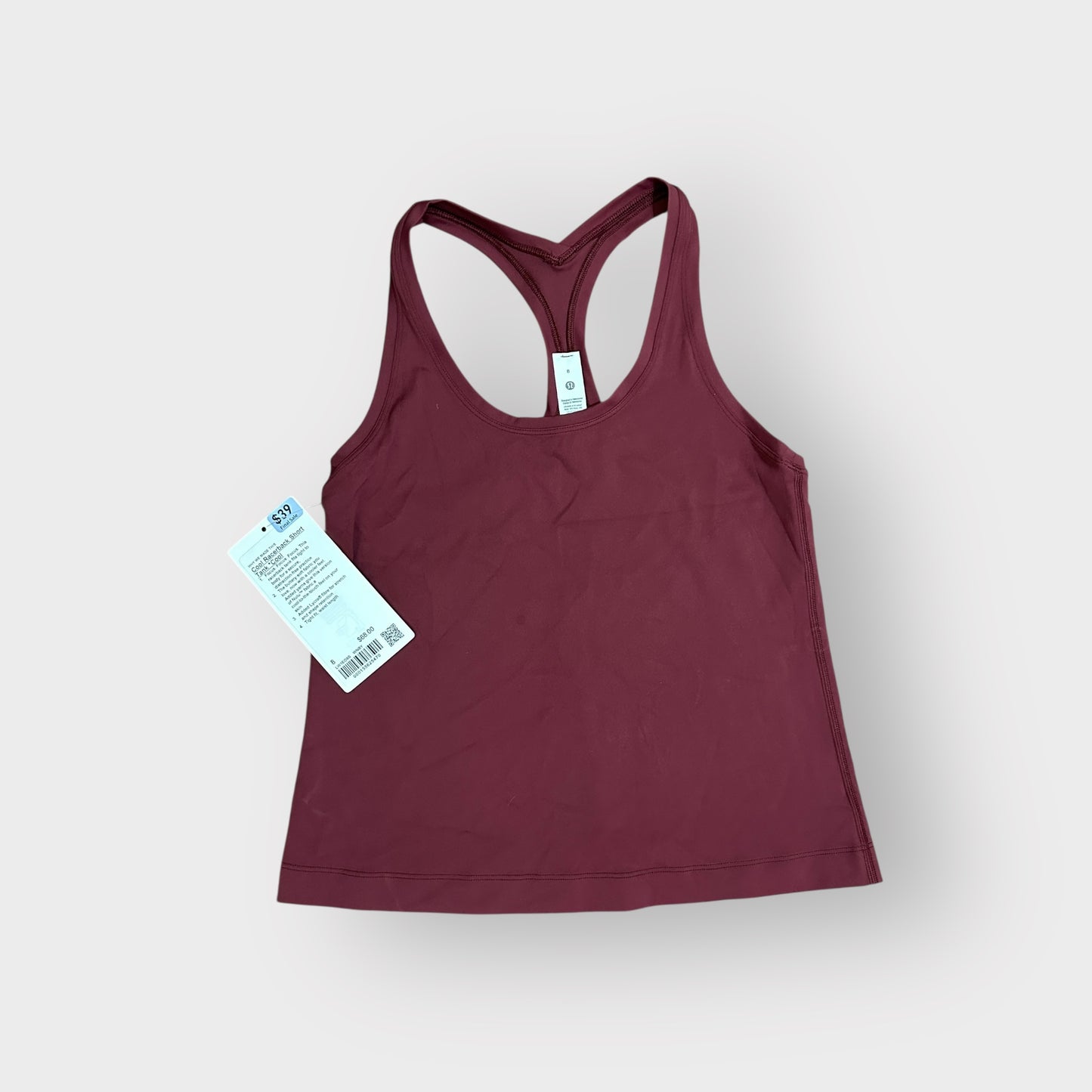 Cool Racerback Tank Short (Nulu) Wine Berry