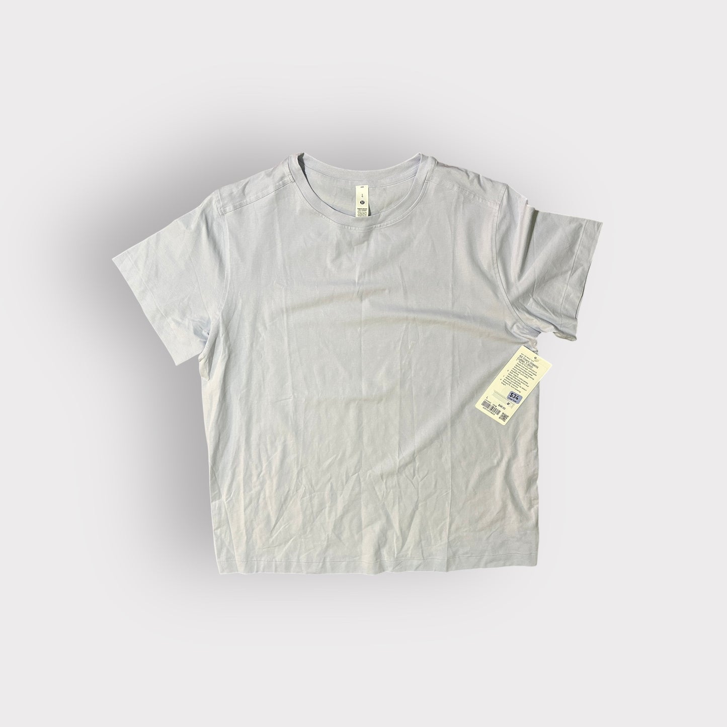 All Yours Organic Cotton T Shirt Serene Blue