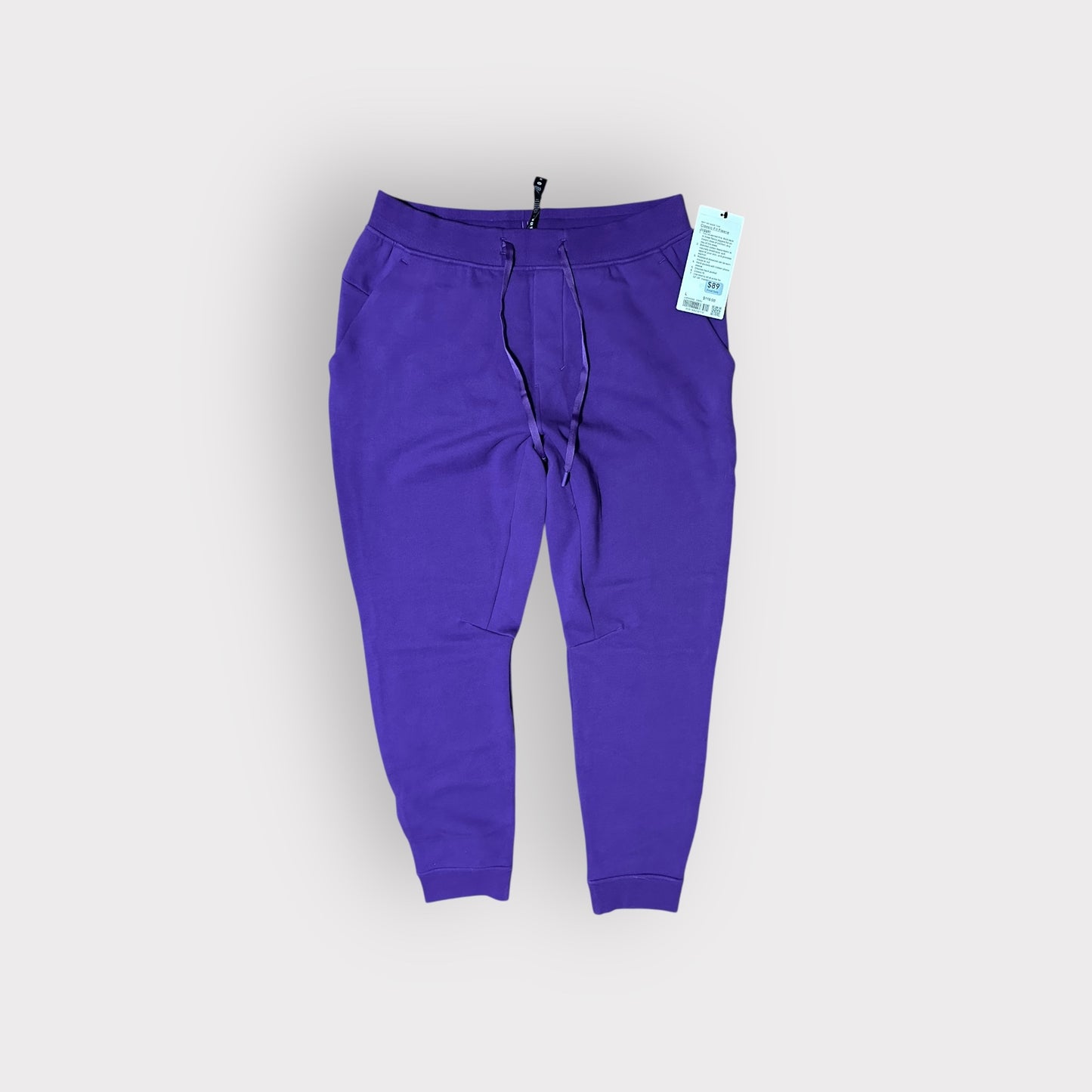 Classic Fit Fleece Jogger College Purple