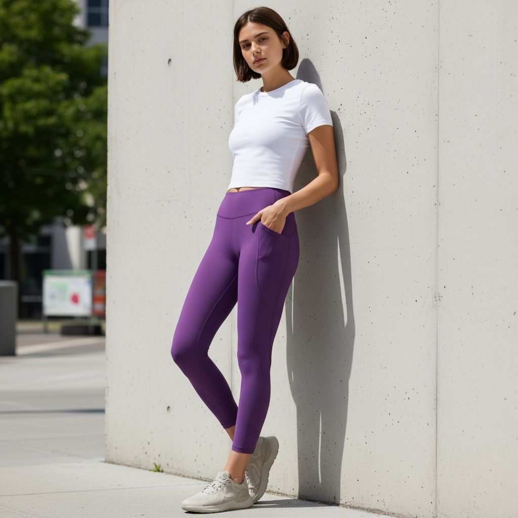 lululemon college purple fast and free