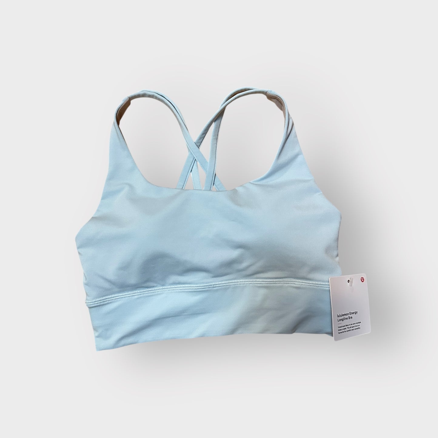 Longline Energy Bra Powder Blue B-D Cups