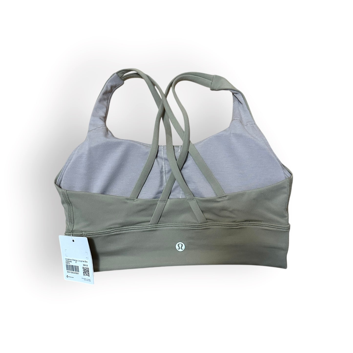 Longline Energy Bra Compass Khaki B-D Cups