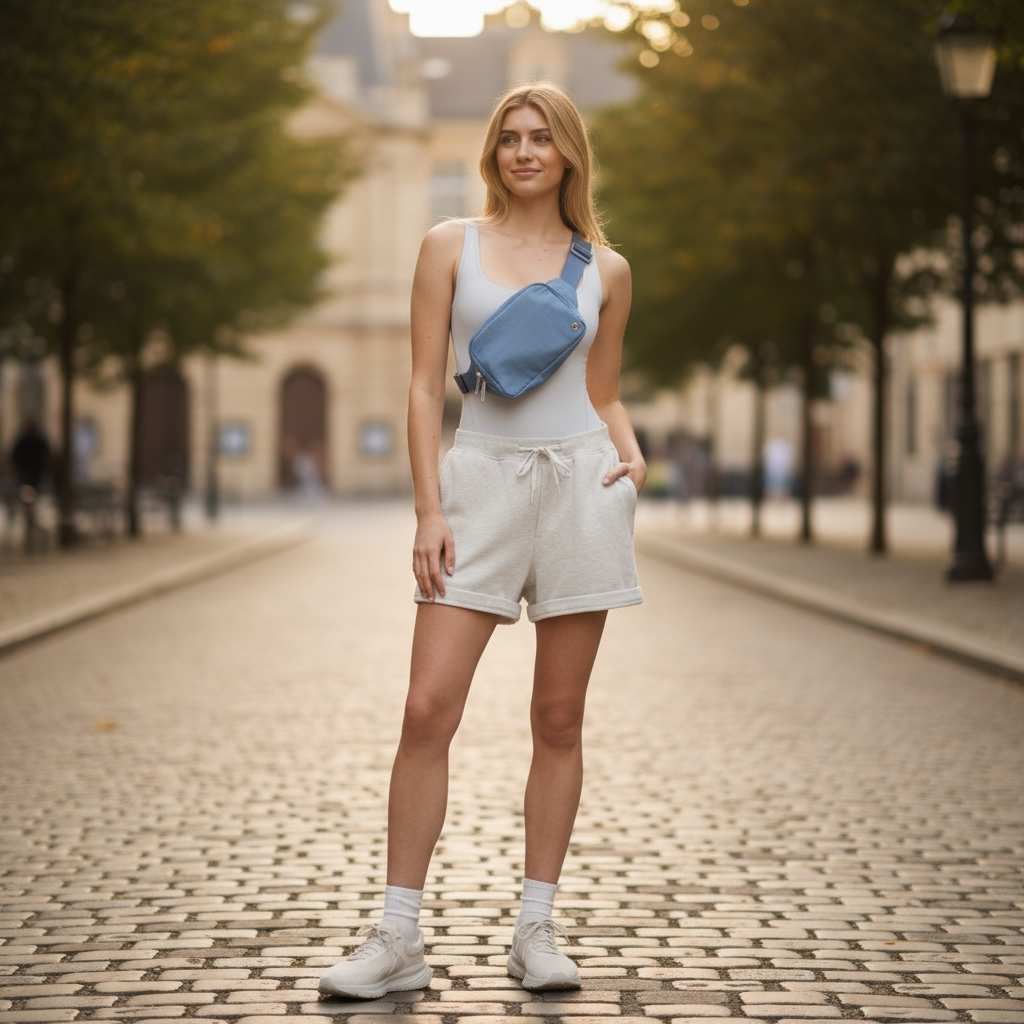 Everywhere Belt Bag Large 2L Washed Denim