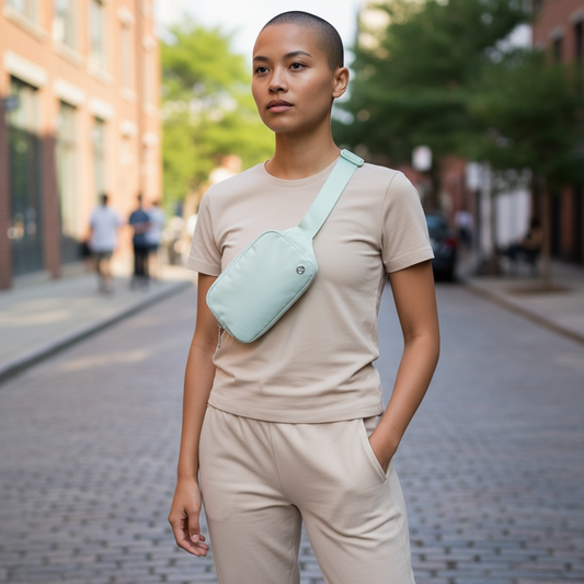 Everywhere Belt Bag 1L Kohlrabi Green & Gold