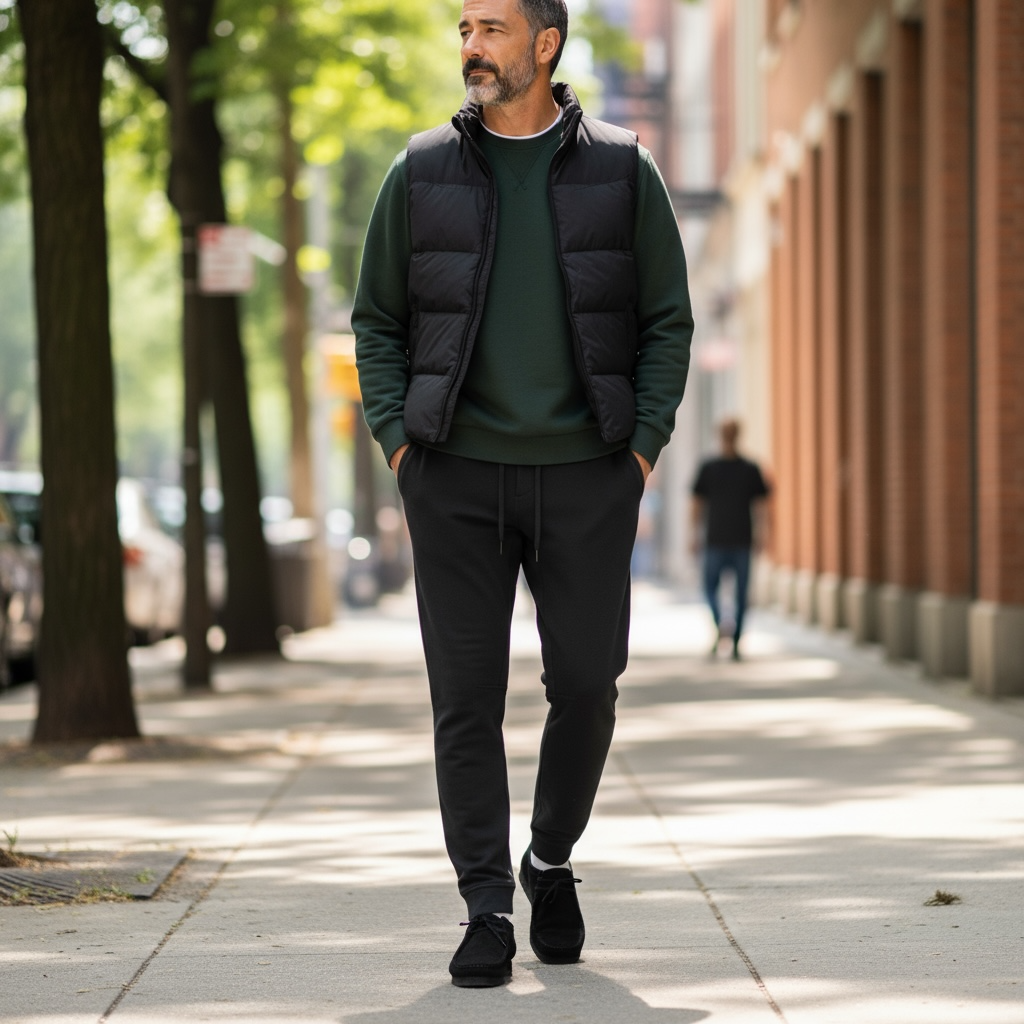 City Sweat Jogger Regular Black