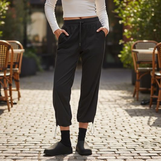 lululemon black dropped dance studios