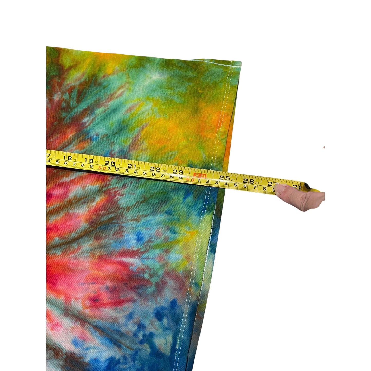 Lululemon Hand-Dyed Tie Dye Relaxed Boatneck Long Sleeve Spiral Shirt Multicolor NWT Cotton Unisex Size 4